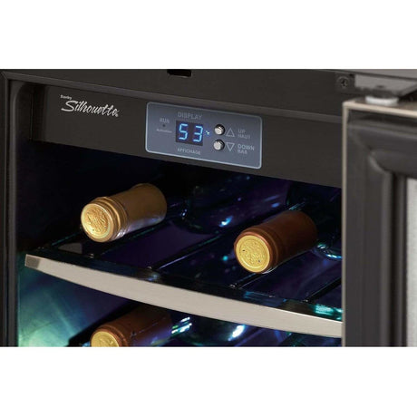 Danby Silhouette Emmental Built-In 27-Bottle, 60-Can Dual Zone Beverage Fridge DBC2760BLS Beverage Centers DBC2760BLS Wine Coolers Empire