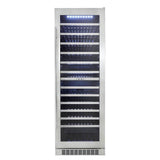 Danby Silhouette Professional Bordeaux 129-Bottle Built-in Wine Fridge DWC140D1BSSPR Wine Coolers DWC140D1BSSPR Wine Coolers Empire