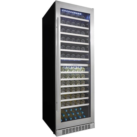 Danby Silhouette Professional Bordeaux 129-Bottle Built-in Wine Fridge DWC140D1BSSPR Wine Coolers DWC140D1BSSPR Wine Coolers Empire