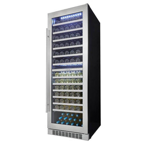Danby Silhouette Professional Bordeaux 129-Bottle Built-in Wine Fridge DWC140D1BSSPR Wine Coolers DWC140D1BSSPR Wine Coolers Empire