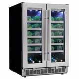 Danby Silhouette Professional Napa 42 Bottle Two Door Built-In Wine Fridge DWC047D1BSSPR Wine Coolers DWC047D1BSSPR Wine Coolers Empire