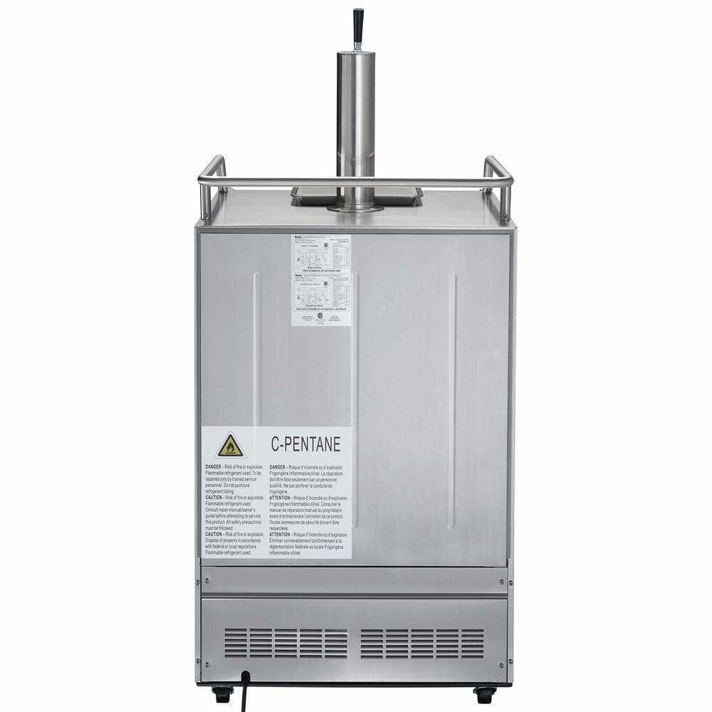 Danby Silhouette Professional Outdoor Free Standing Beer Kegerator DKC055D1SSPRO Kegerators DKC055D1SSPRO Wine Coolers Empire