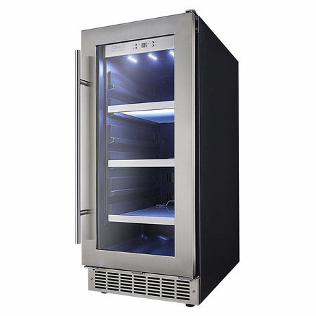 Danby Silhouette Professional Piedmont 15" Single Zone Built-In Beverage Fridge  DBC031D4BSSPR Beverage Centers DBC031D4BSSPR Wine Coolers Empire