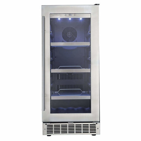 Danby Silhouette Professional Piedmont 15" Single Zone Built-In Beverage Fridge  DBC031D4BSSPR Beverage Centers DBC031D4BSSPR Wine Coolers Empire