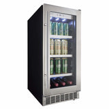 Danby Silhouette Professional Piedmont 15" Single Zone Built-In Beverage Fridge  DBC031D4BSSPR Beverage Centers DBC031D4BSSPR Wine Coolers Empire