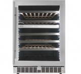 Danby Silhouette Professional Sonoma 51 Bottle 24” Dual Zone Wine Cellar SPRWC053D1SS Wine Coolers SPRWC053D1SS Wine Coolers Empire