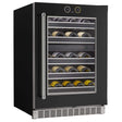 Danby Silhouette Reserve 24" 5.0 Cu. Ft.with Self Closing Door and Invisi-Touch Display, Right Hinge Wine Cooler SRVBC050R Wine Coolers SRVBC050R Wine Coolers Empire