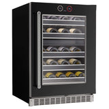 Danby Silhouette Reserve 24" 5.0 Cu. Ft.with Self Closing Door and Invisi-Touch Display, Right Hinge Wine Cooler SRVBC050R Wine Coolers SRVBC050R Wine Coolers Empire