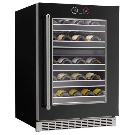 Danby Silhouette Reserve 24" 5.0 Cu. Ft.with Self Closing Door and Invisi-Touch Display, Right Hinge Wine Cooler SRVBC050R Wine Coolers SRVBC050R Wine Coolers Empire