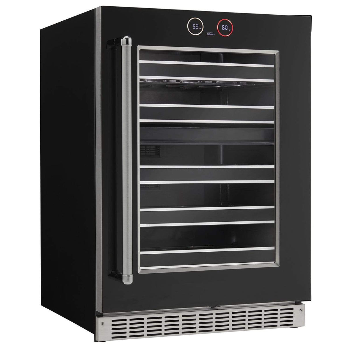 Danby Silhouette Reserve 24" 5.0 Cu. Ft.with Self Closing Door and Invisi-Touch Display, Right Hinge Wine Cooler SRVBC050R Wine Coolers SRVBC050R Wine Coolers Empire