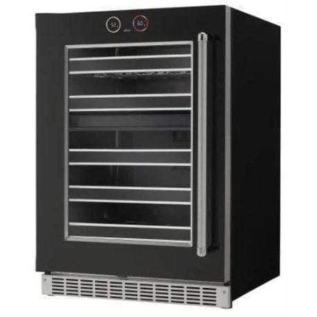 Danby Silhouette Reserve 24 Inch, 37 Bottle Capacity Dual Zone Wine Fridge, Left Swing SRVWC050L Wine Coolers SRVWC050L Wine Coolers Empire