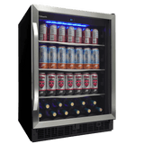 Danby Silhouette Riccotta 24" Single Zone Wine & Beverage Fridge SBC057D1BSS Wine/Beverage Coolers Combo SBC057D1BSS Wine Coolers Empire