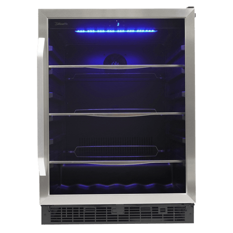 Danby Silhouette Riccotta 24" Single Zone Wine & Beverage Fridge SBC057D1BSS Wine/Beverage Coolers Combo SBC057D1BSS Wine Coolers Empire