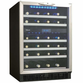 Danby Silhouette Stilton 24" 51-Bottle Built-In Wine Fridge DWC518BLS Wine Coolers DWC518BLS Wine Coolers Empire
