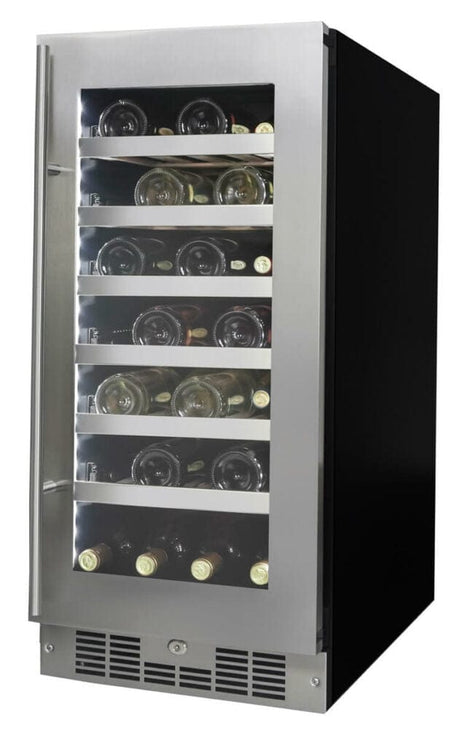 Danby Silhouette Tuscany 28 Bottles Wine Cooler SPRWC031D1SS Wine Coolers SPRWC031D1SS Wine Coolers Empire