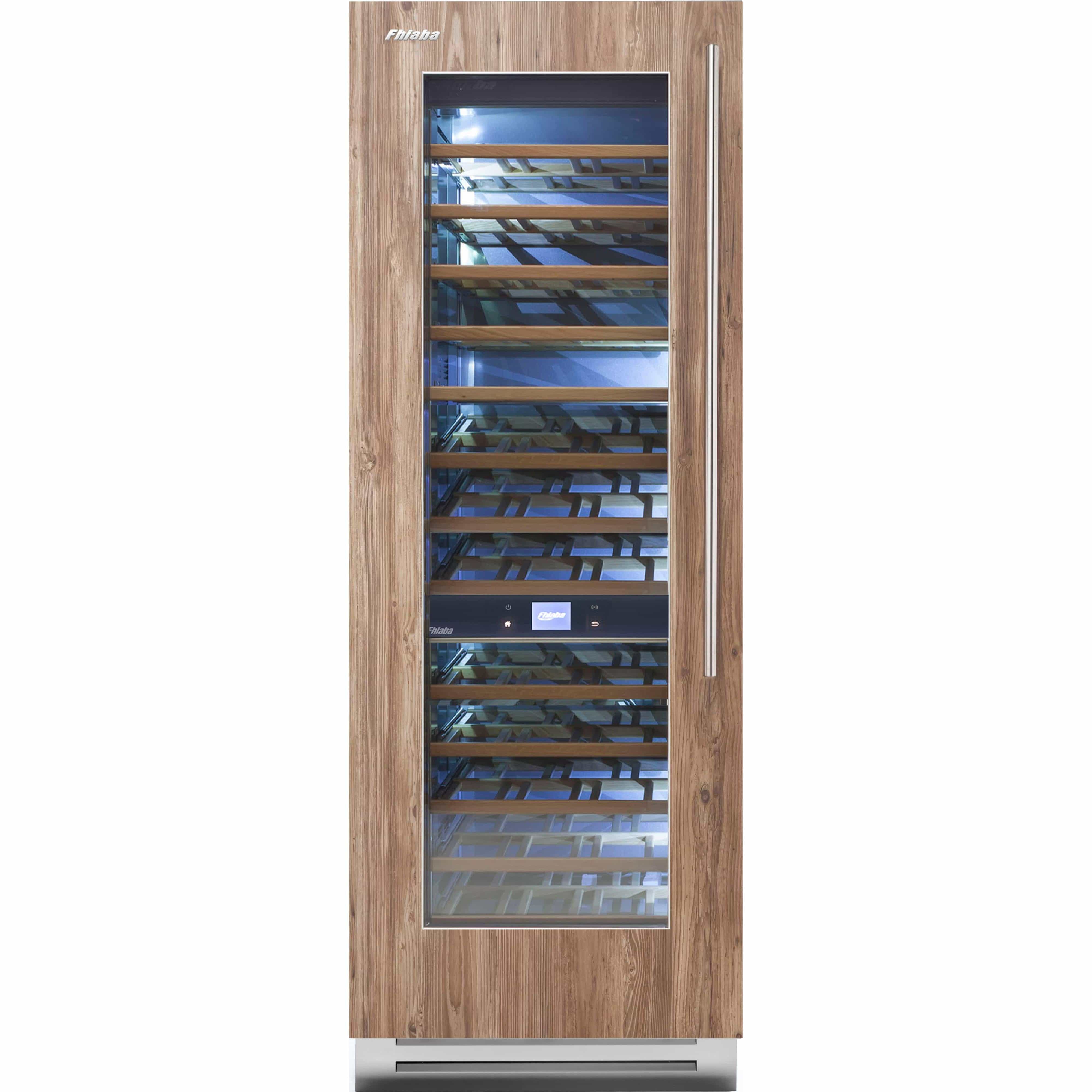 Fhiaba 117-Bottle Integrated Series Wine Cellar with Smart Touch TFT Display FI30WCC-LO2 Wine Coolers FI30WCCLO2 Wine Coolers Empire