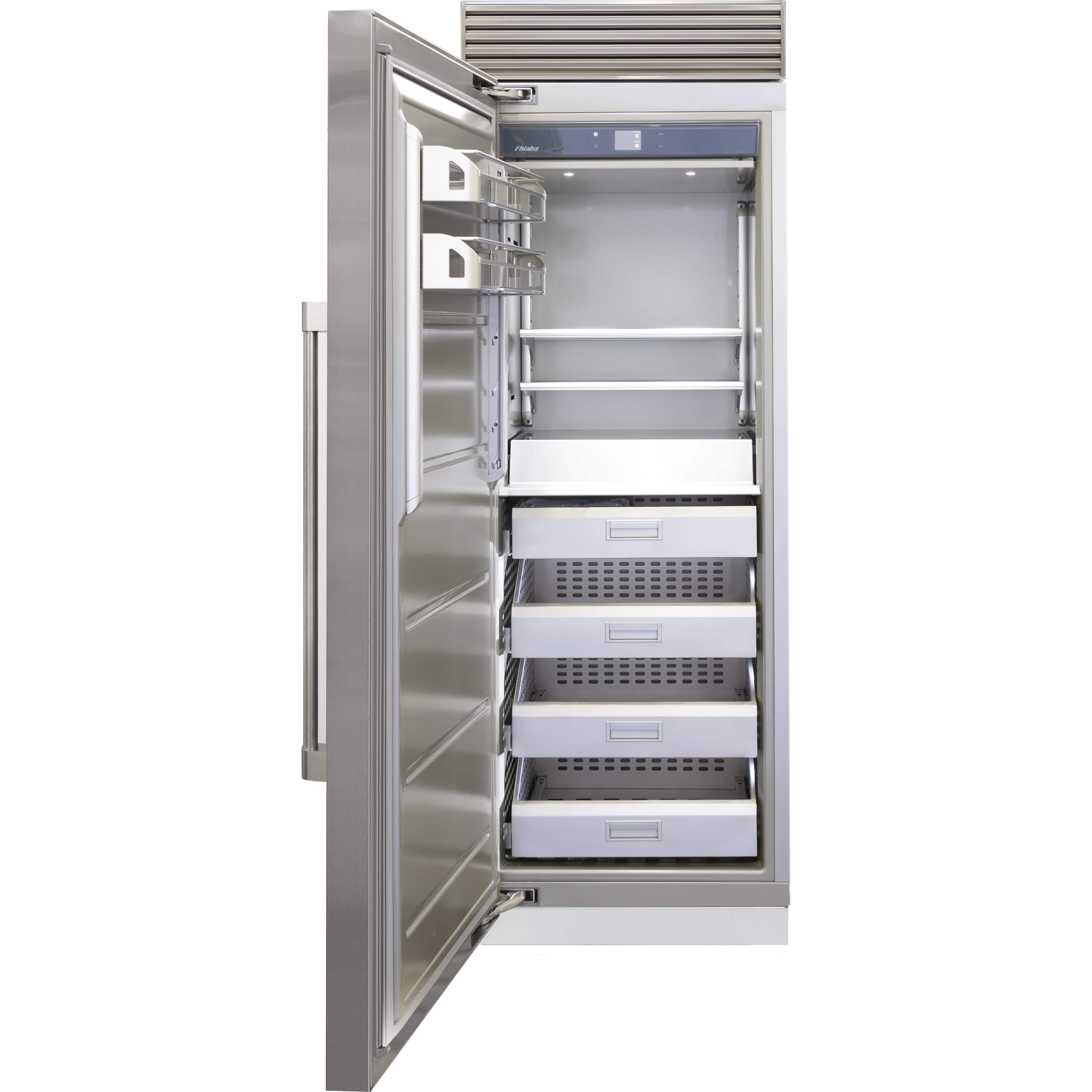 Fhiaba 16 cu. ft. 30" Upright Freezer with Smart Touch TFT Display FP30FZC-LS2 Freezers FP30FZC-LS2 Wine Coolers Empire