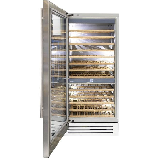 Fhiaba 186-Bottle Classic Series 36" Wine Cellar with 2 Zones FK36WCC-LS2 Wine Coolers FK36WCC-LS2 Wine Coolers Empire