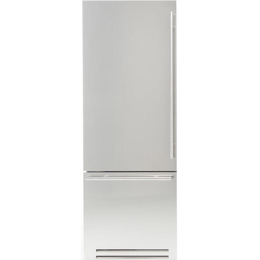 Fhiaba 30-inch, 15.5 cu.ft. Built-in Bottom Freezer Refrigerator with Interior Ice Maker FK30BI-LS1 Refrigerators FK30BI-LS1 Wine Coolers Empire