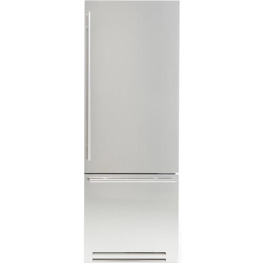 Fhiaba 30-inch, 15.5 cu.ft. Built-in Bottom Freezer Refrigerator with Interior Ice Maker FK30BI-RS1 Refrigerators FK30BI-RS1 Wine Coolers Empire