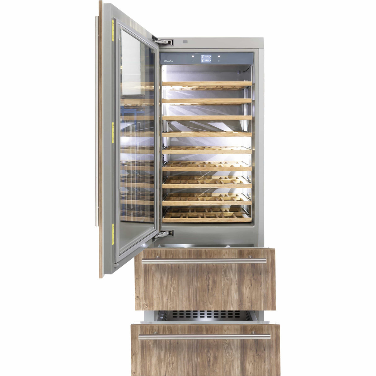 Fhiaba 30-inch, Built-in Refrigeration with Wine Storage FI30BDW-LGO1 Wine Coolers FI30BDWLGO1 Wine Coolers Empire