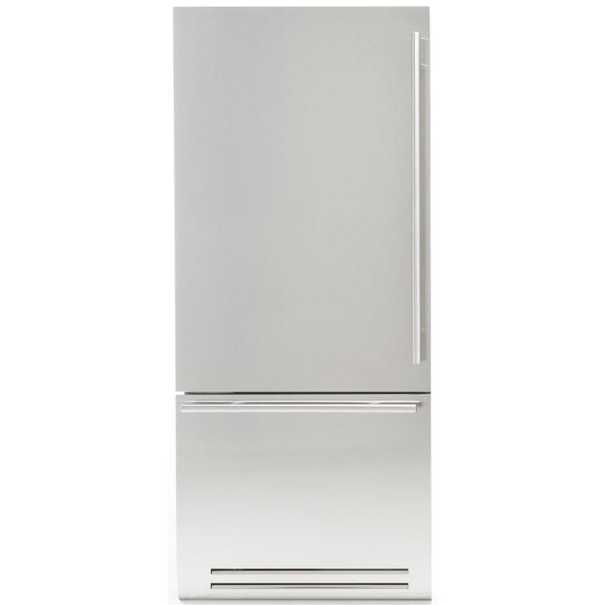 Fhiaba 36-inch, 19.6 cu.ft. Built-in Bottom Freezer Refrigerator with Interior Ice Maker FK36BI-LS1 Refrigerators FK36BI-LS1 Wine Coolers Empire