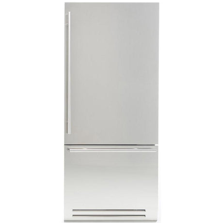 Fhiaba 36-inch, 19.6 cu.ft. Built-in Bottom Freezer Refrigerator with Interior Ice Maker FK36BI-RS1 Refrigerators FK36BI-RS1 Wine Coolers Empire