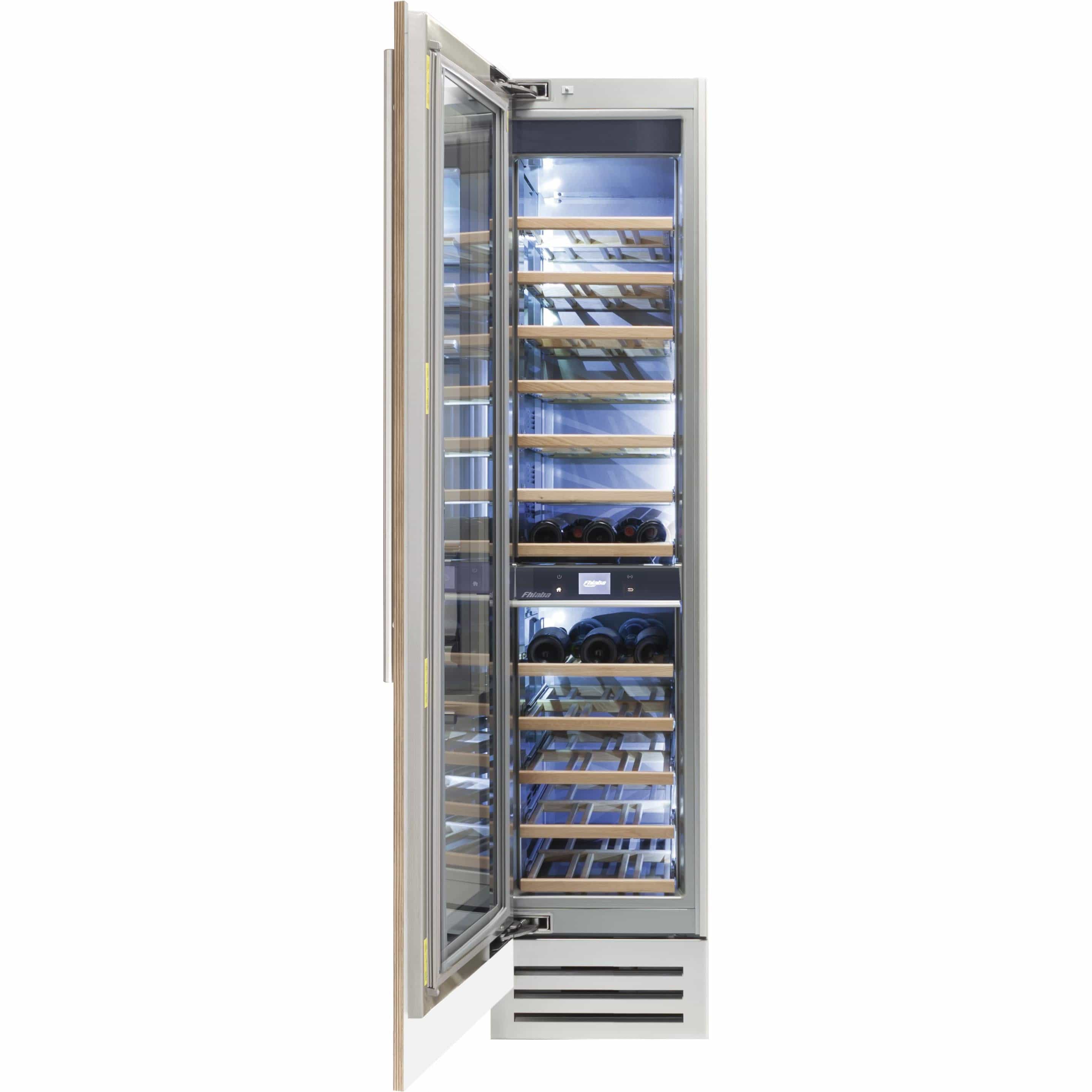 Fhiaba 52-Bottle Integrated Series Wine Cellar with Smart Touch TFT Display FI18WCC-LO2 Wine Coolers FI18WCCLO2 Wine Coolers Empire