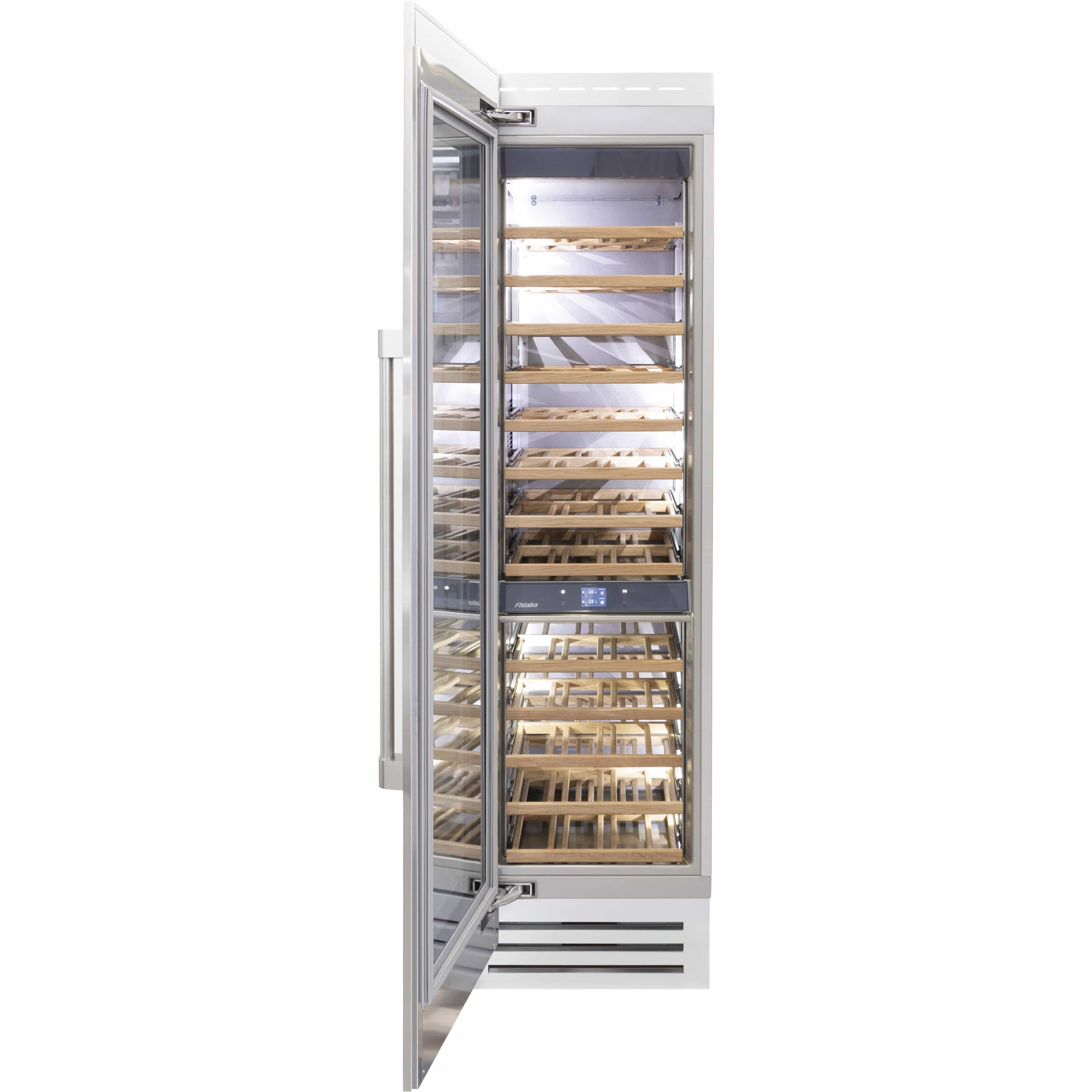 Fhiaba 78-Bottle Classic Series Wine Cellar with 2 Zones FK24WCC-LS2 Wine Coolers FK24WCC-LS2 Wine Coolers Empire