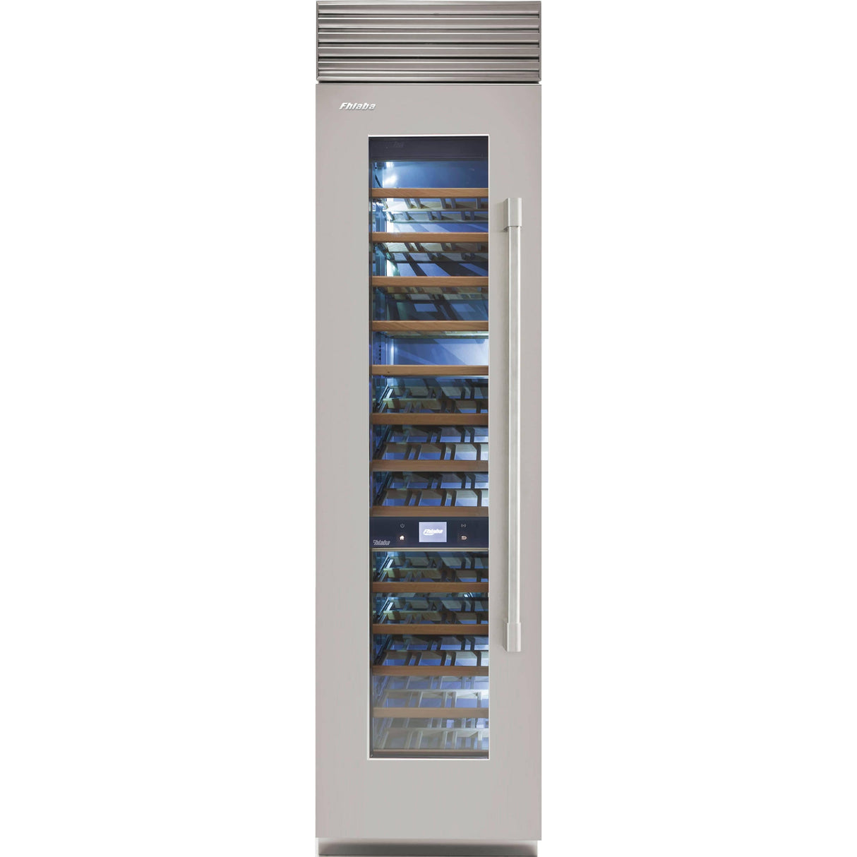 Fhiaba 78-Bottle X-Pro Series Wine Cellar with Smart Touch TFT Display FP24WCC-LS2 Wine Coolers FP24WCCLS2 Wine Coolers Empire