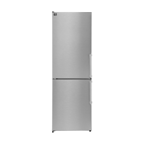 Forno 23.4" Left Hinge 10.8 Cu. Ft. Bottom Freezer Refrigerator FFFFD1778-24LS Refrigerators FFFFD1778-24LS Wine Coolers Empire