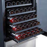 Forno 24" Azienda Dual Zone Beverage-Wine Cooler FWCDR6628-24 Wine/Beverage Coolers Combo FWCDR6628-24 Wine Coolers Empire