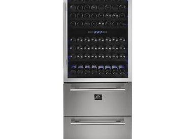 Forno 30" Capraia Triple Zone Wine and Beverage Cooler FWCDR6661-30 Wine Coolers Empire