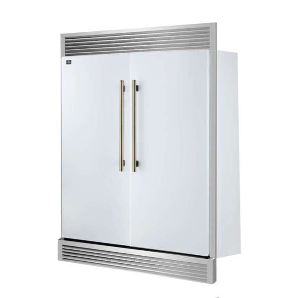 Forno 60-Inch Maderno 2 Convertible Built-In Refrigerator/Freezer FFFFD1722-60 Refrigerators Wine Coolers Empire