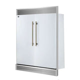 Forno 60-Inch Maderno 2 Convertible Built-In Refrigerator/Freezer FFFFD1722-60 Refrigerators Wine Coolers Empire