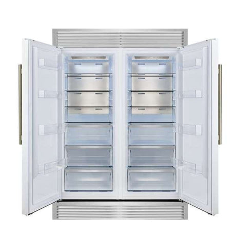 Forno 60-Inch Maderno 2 Convertible Built-In Refrigerator/Freezer FFFFD1722-60 Refrigerators Wine Coolers Empire