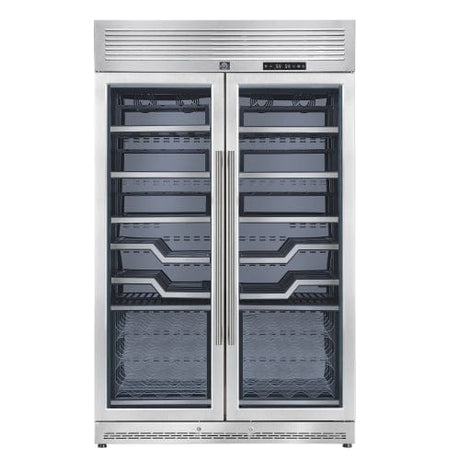Forno Abruzzo 48-Inch Dual Zone Wine Cellar FWCDR6611-48S Wine Coolers FWCDR6611-48S Wine Coolers Empire