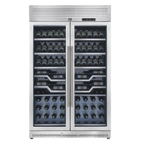 Forno Abruzzo 48-Inch Dual Zone Wine Cellar FWCDR6611-48S Wine Coolers FWCDR6611-48S Wine Coolers Empire