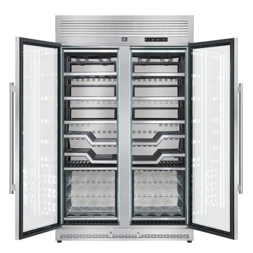 Forno Abruzzo 48-Inch Dual Zone Wine Cellar FWCDR6611-48S Wine Coolers FWCDR6611-48S Wine Coolers Empire