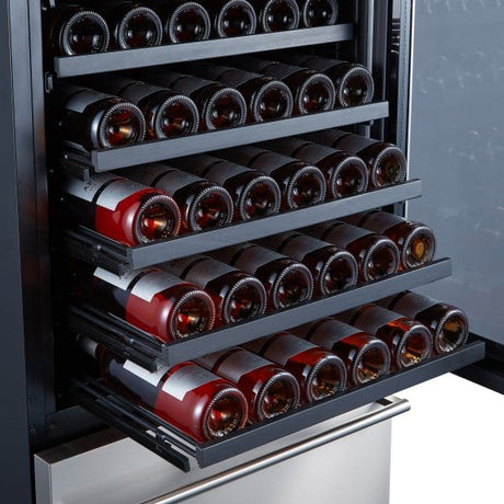 Forno Capraia 24" Dual Zone Wine-Beverage Cooler FWCDR6628-24S Wine/Beverage Coolers Combo FWCDR6628-24S Wine Coolers Empire