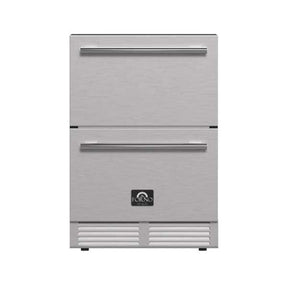 Forno Cosenza 24" Built-In Indoor/Outdoor Drawer Freezer with Ice Maker Freezers FDRBI1838-24S Wine Coolers Empire