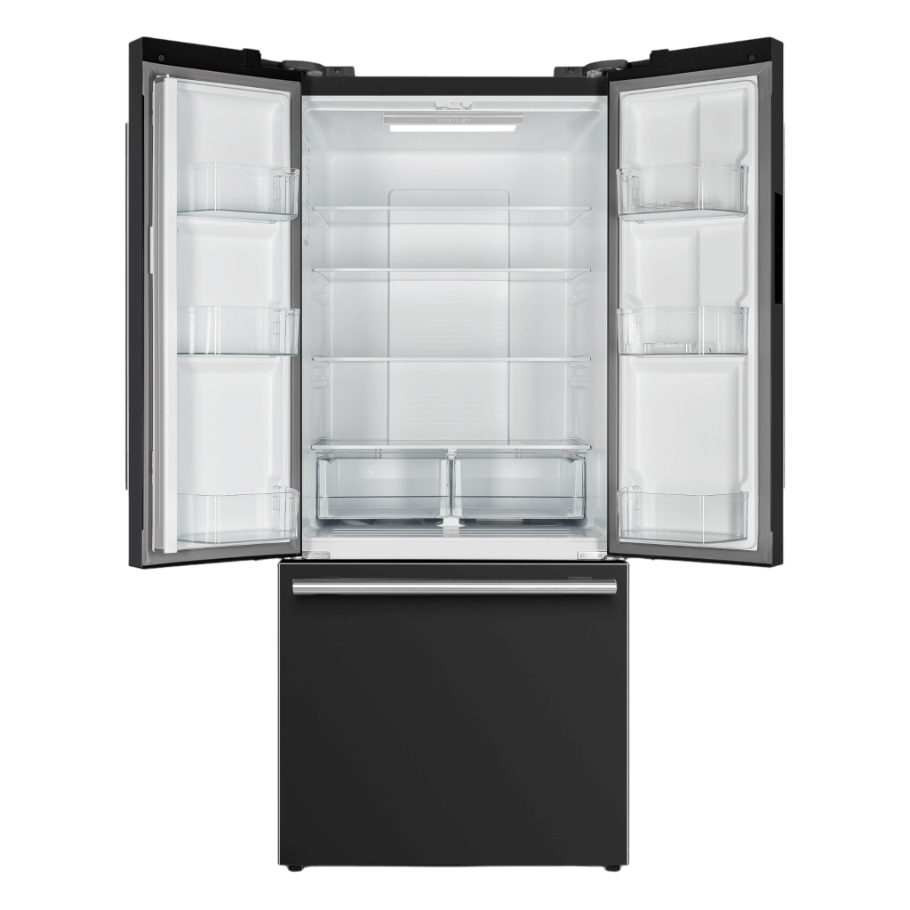 Forno Espresso 30" Black 17.5 Cu. Ft. With Ice Maker Refrigerator FFFFD1974-31BLK Refrigerators FFFFD1974-31BLK Wine Coolers Empire