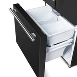 Forno Espresso 30" Black 17.5 Cu. Ft. With Ice Maker Refrigerator FFFFD1974-31BLK Refrigerators FFFFD1974-31BLK Wine Coolers Empire