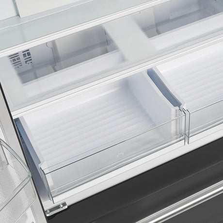 Forno Espresso 36" Black 19.2 cu. ft. Refrigerator FFRBI1820-36BLK Refrigerators FFRBI1820-36BLK Wine Coolers Empire