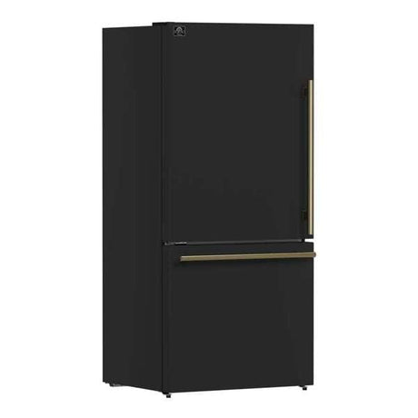 Forno Espresso Milano 62" Side by Side Refrigerator FFFFD1787-60BLK Refrigerators FFFFD1787-60BLK Wine Coolers Empire