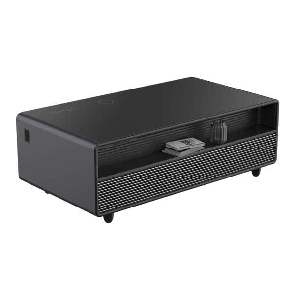 Forno Evoluto 51" Coffee Table and Dual Refrigerator FCTFR7006-51BLK Refrigerators FCTFR7006-51BLK Wine Coolers Empire
