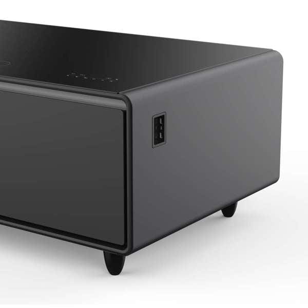 Forno Evoluto 51" Coffee Table and Dual Refrigerator FCTFR7006-51BLK Refrigerators FCTFR7006-51BLK Wine Coolers Empire