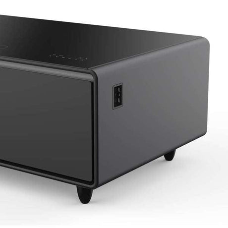 Forno Evoluto 51" Coffee Table and Dual Refrigerator FCTFR7006-51BLK Refrigerators FCTFR7006-51BLK Wine Coolers Empire