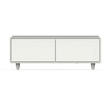 Forno Evoluto 51" White Smart Coffee Table Dual Refrigerator Drawers FCTFR7006-51WHT Refrigerators FCTFR7006-51WHT Wine Coolers Empire