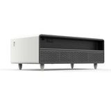 Forno Evoluto 51" White Smart Coffee Table Dual Refrigerator Drawers FCTFR7006-51WHT Refrigerators FCTFR7006-51WHT Wine Coolers Empire
